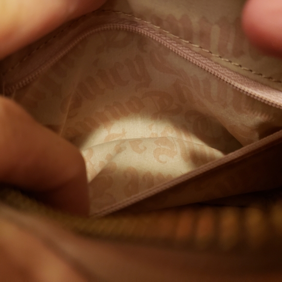 JUICY COUTURE Sequins Pink Gold Camera Crossbody - Picture 11 of 11